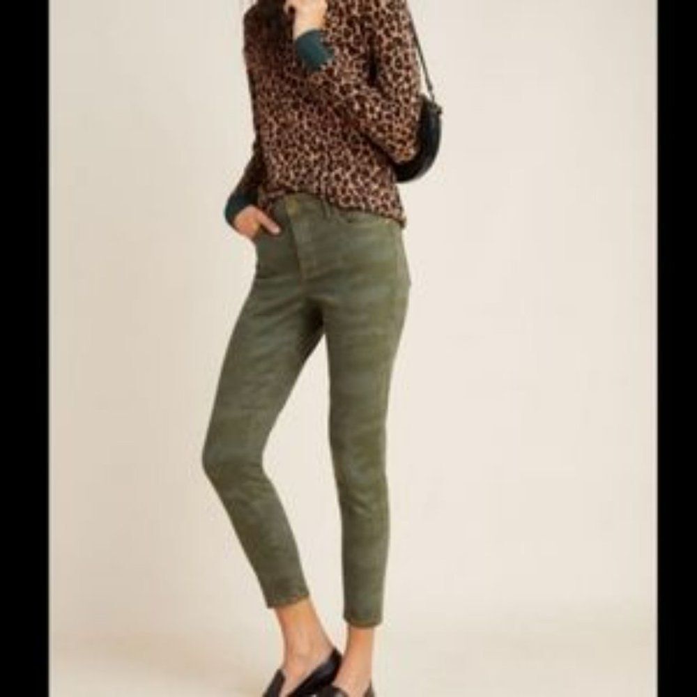 Social Standard by Sanctuary ANTHRO HIGH RISE CAMO SKINNY JEANS